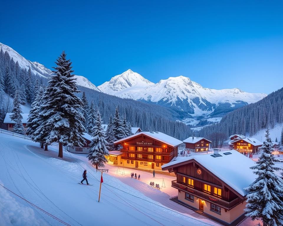 Adelboden: Skifahren und Berghütten im Berner Oberland