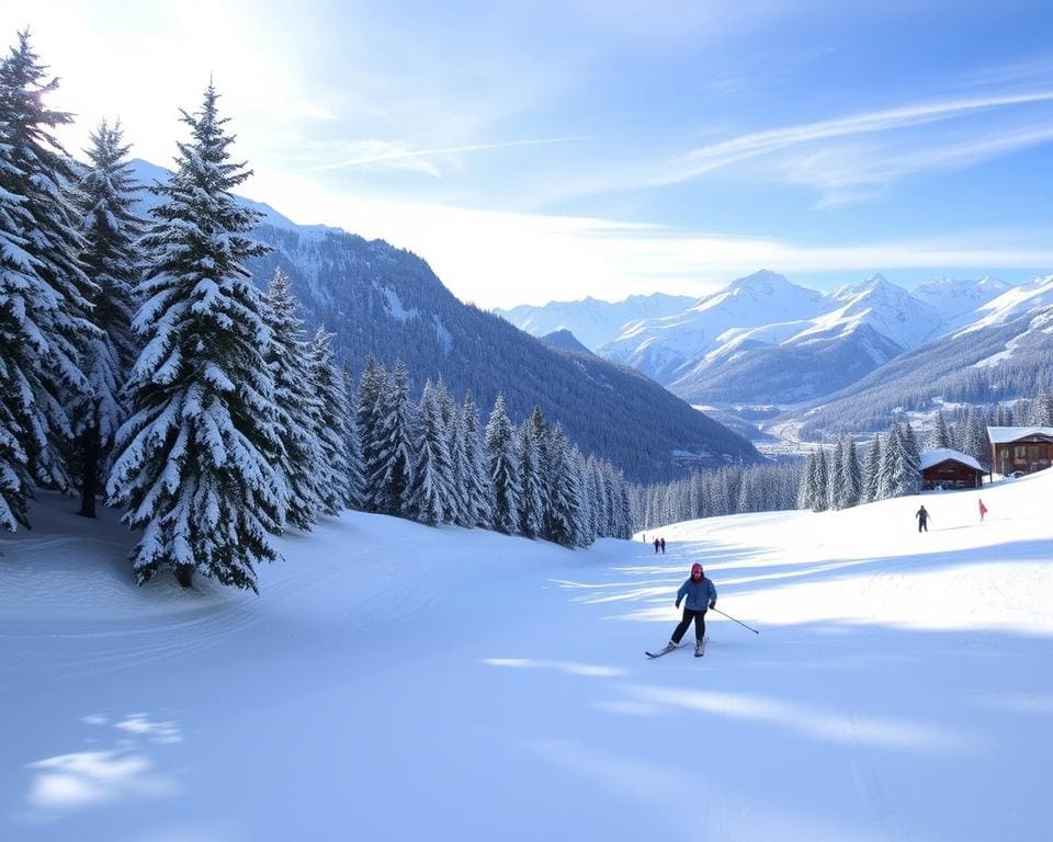 Adelboden: Skifahren und die Tschentenalp erkunden