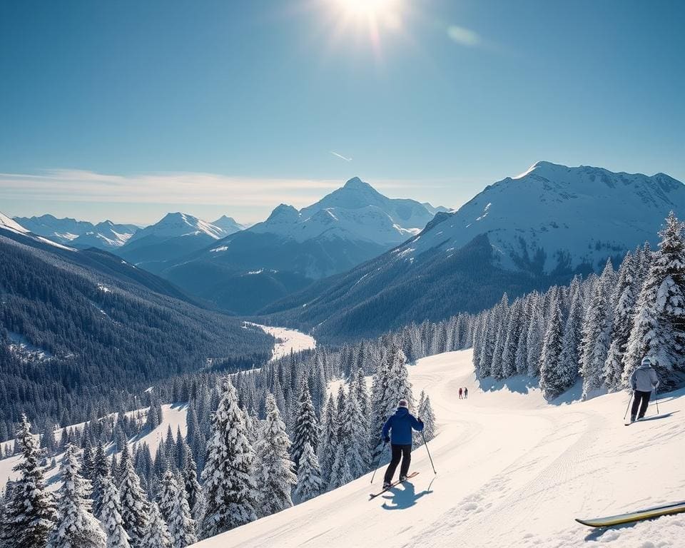 Alagna Valsesia: Skifahren am Fuße des Monte Rosa