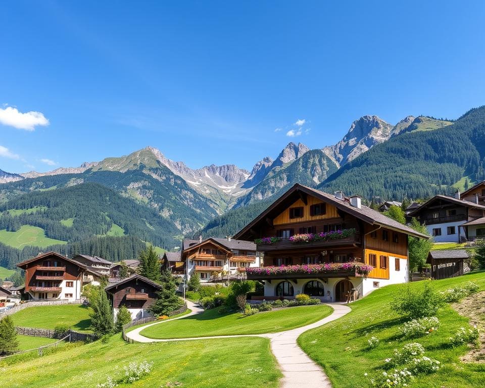 Alpbach Natur und Architektur