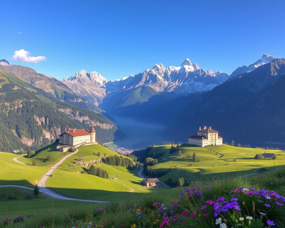 Aosta: Historische Bergzüge und Alpenwanderungen