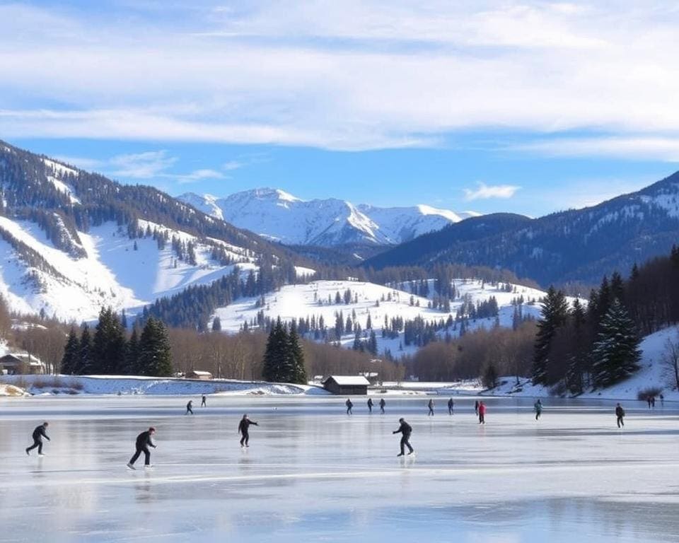 Arosa: Schlittschuhlaufen und Panoramawanderungen