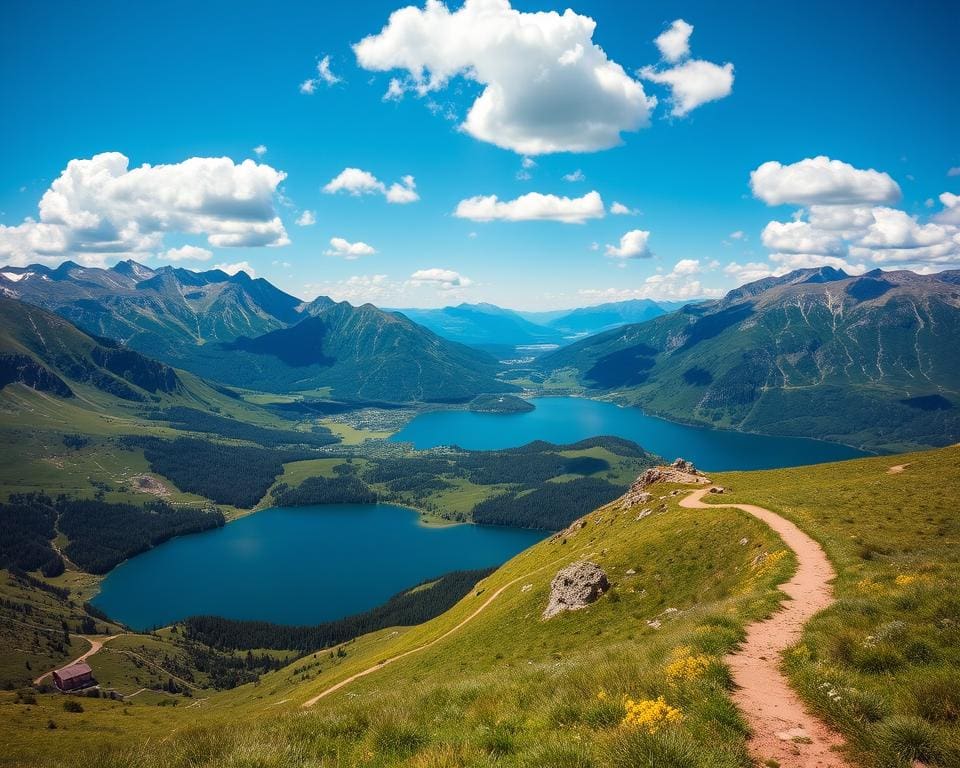 Aussichtsplätze mit Blick auf den Alpensee