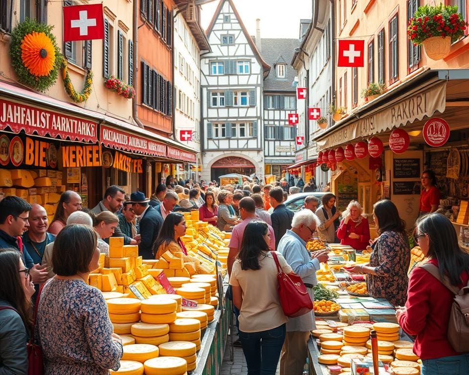 Basel: Kulturelle Vielfalt und Schweizer Käsemarkt