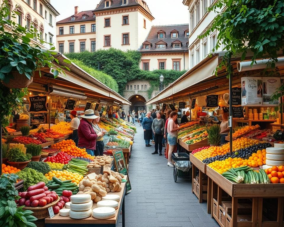 Bauernmärkte und Feinkostläden in Graz