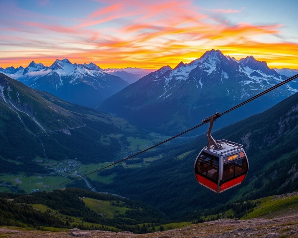 Bergpanoramen in Le Grand-Bornand