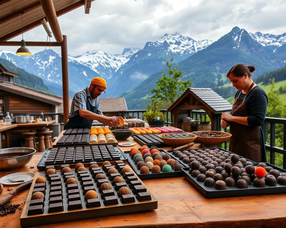 Biel: Entdeckung der Dreisprachigen und ihre Alpenchocolatiers