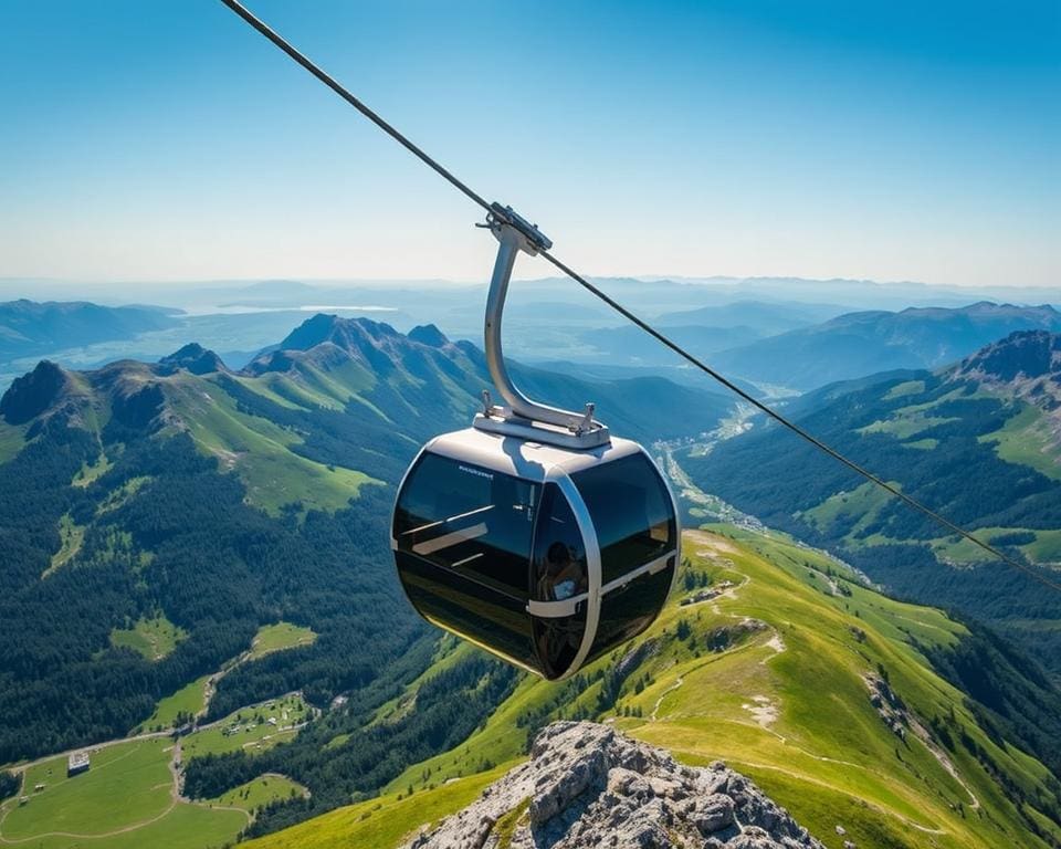 Cabrio-Seilbahn-Technologie