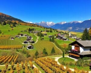 Chamoson: Winzerdörfer und Alpenpfade