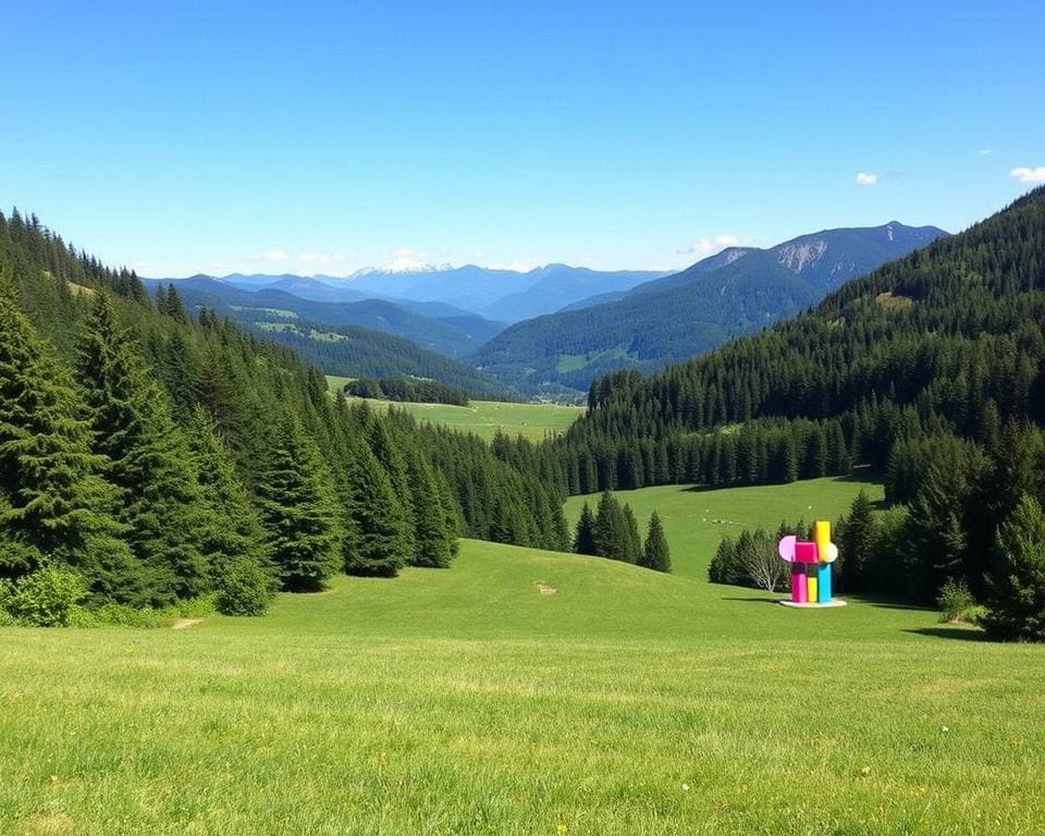 Dornbirn: Naturpark und moderne Kunst in Vorarlberg