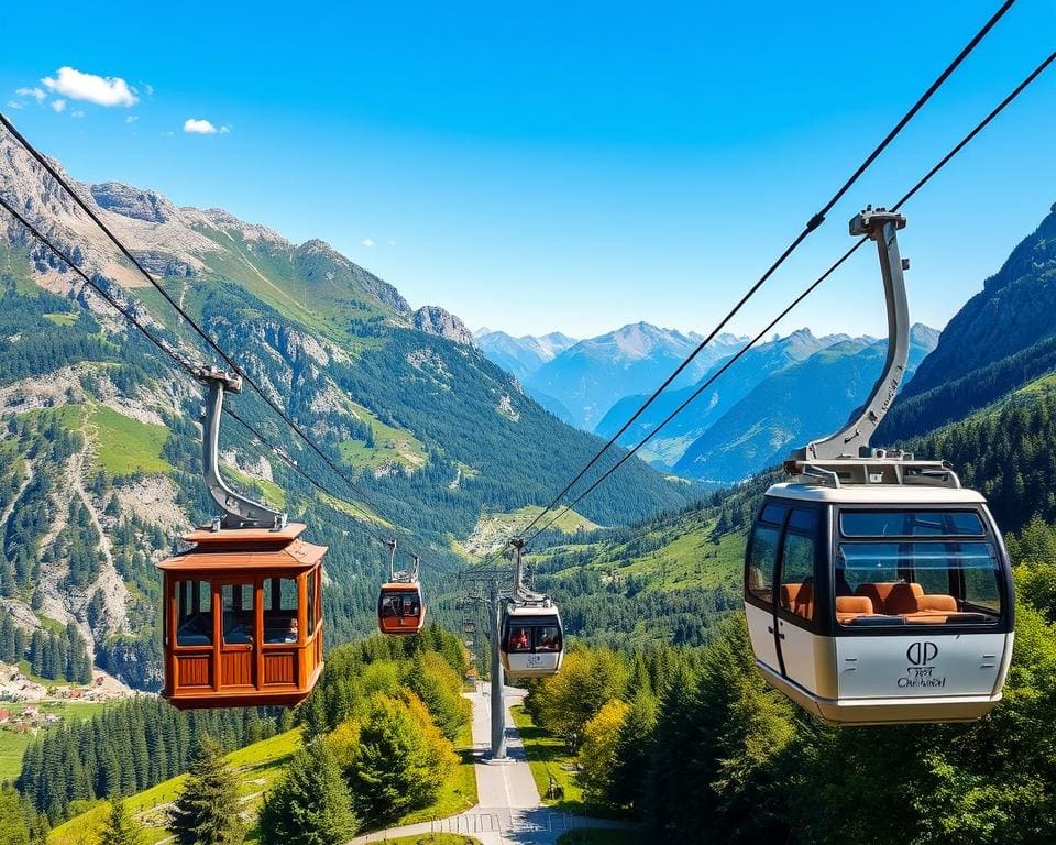 Entwicklung der Bergbahnen