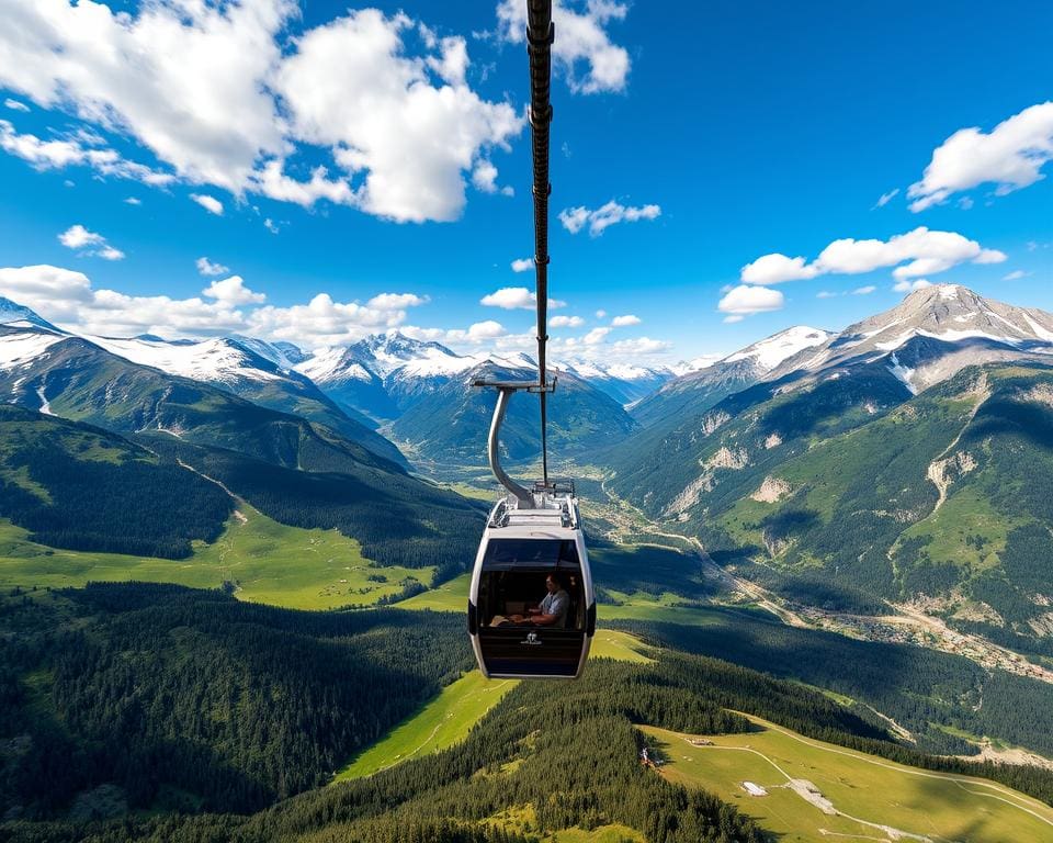 Erlebnisse in der Seilbahn