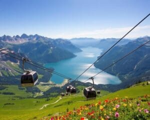 Finhaut: Seilbahnfahrten und der Lac d’Émosson