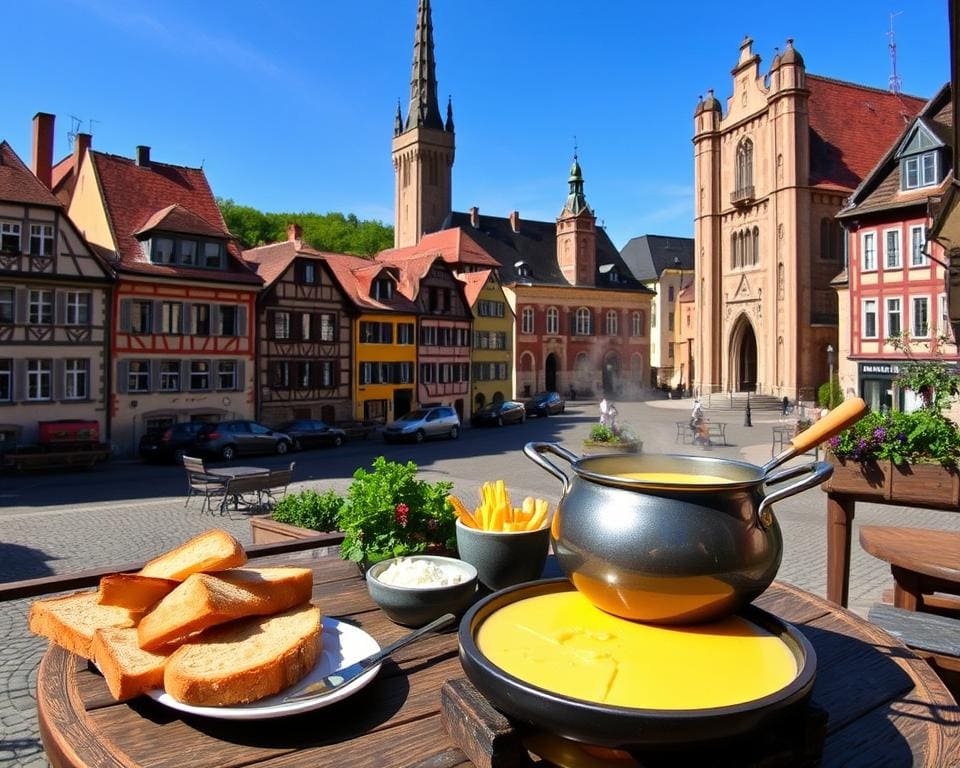 Fribourg: Altstadtbesichtigung und Käsefondue genießen