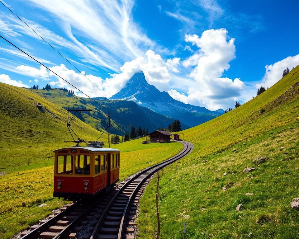 Grindelwald: Mit der Zahnradbahn auf den Eiger blicken