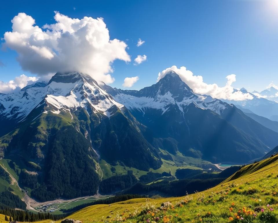 Grindelwald majestätisches Bergpanorama