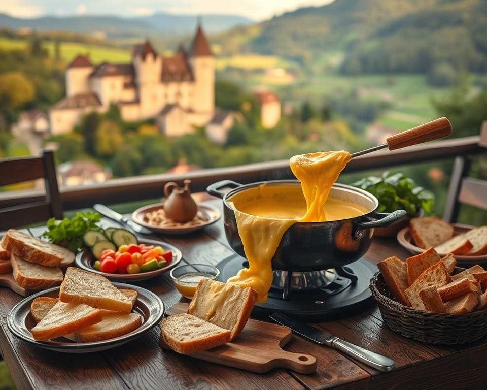 Gruyères: Käsefondue und historische Stadtbesichtigung