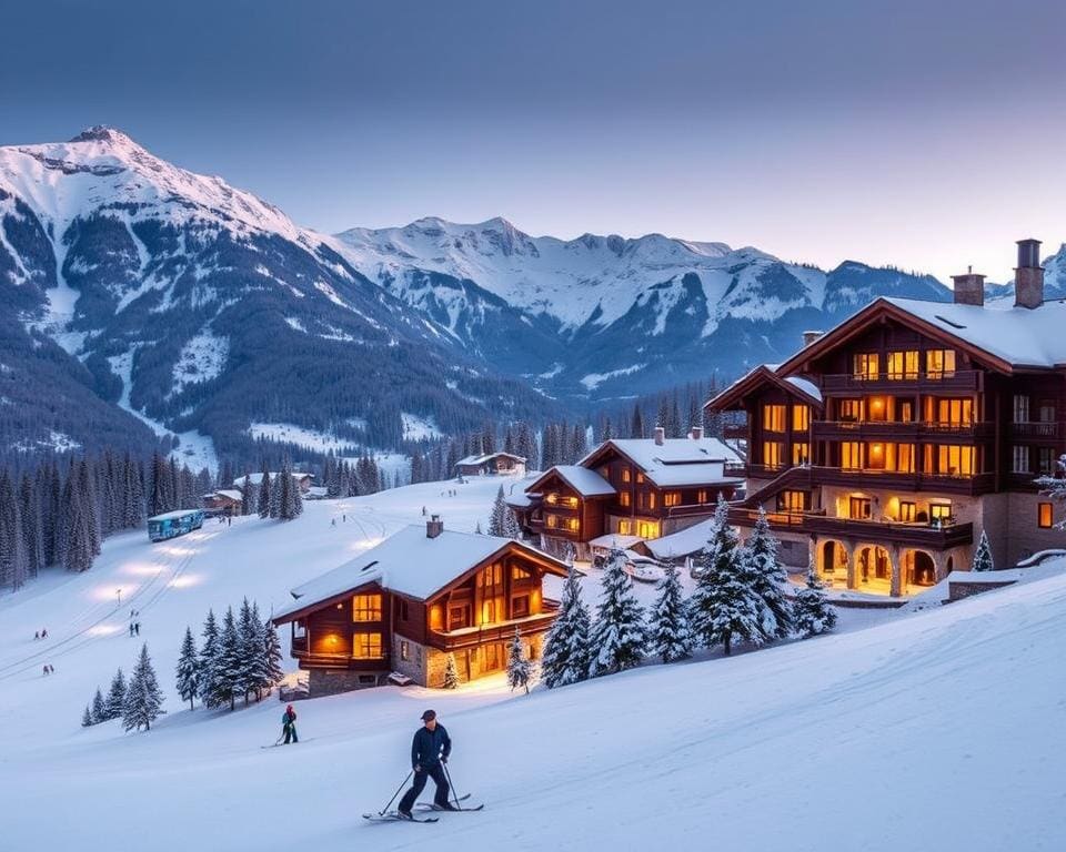 Gstaad: Luxuriöses Skifahren und Chalet-Erlebnisse