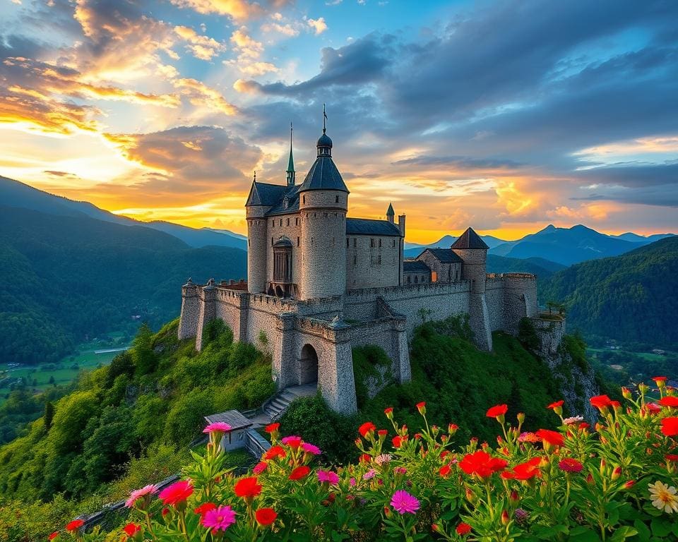 Historische Festung in Kufstein