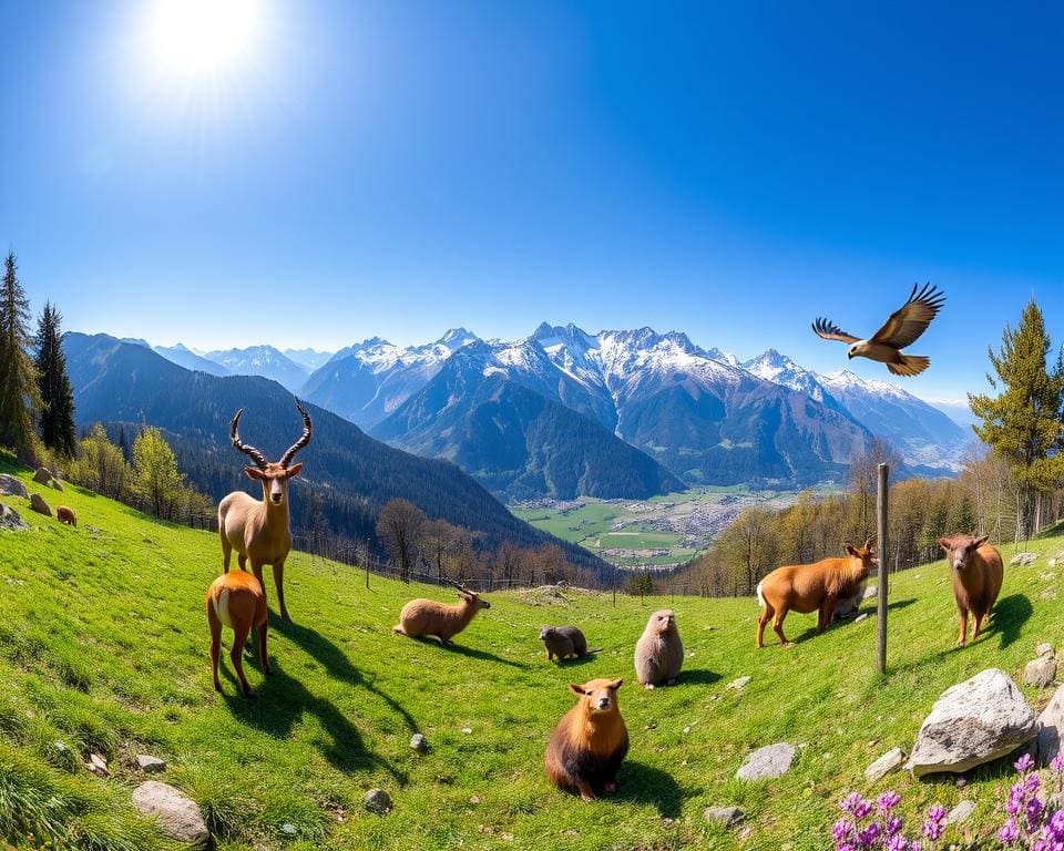 Innsbruck: Alpenzoo und Bergisel Sprungschanze