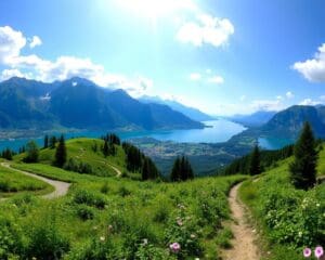 Interlaken: Wunderschöne Wanderrouten entlang der Seen