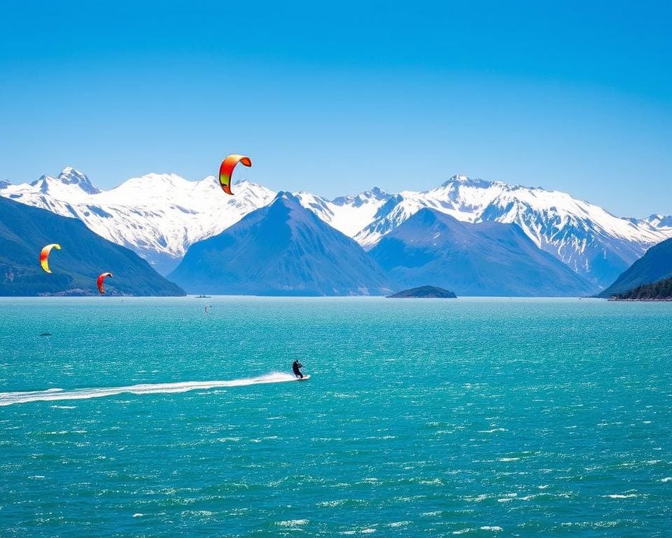 Kitesurfen in Silvaplana