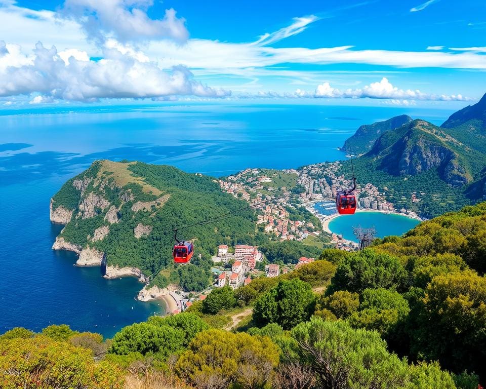 La Spezia: Bergbahnen und Aussichtspunkte an der Küste