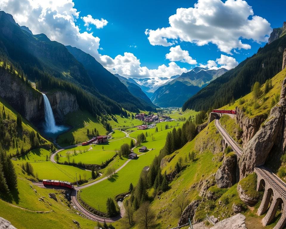 Lauterbrunnen: Panoramafahrten mit der Jungfraubahn