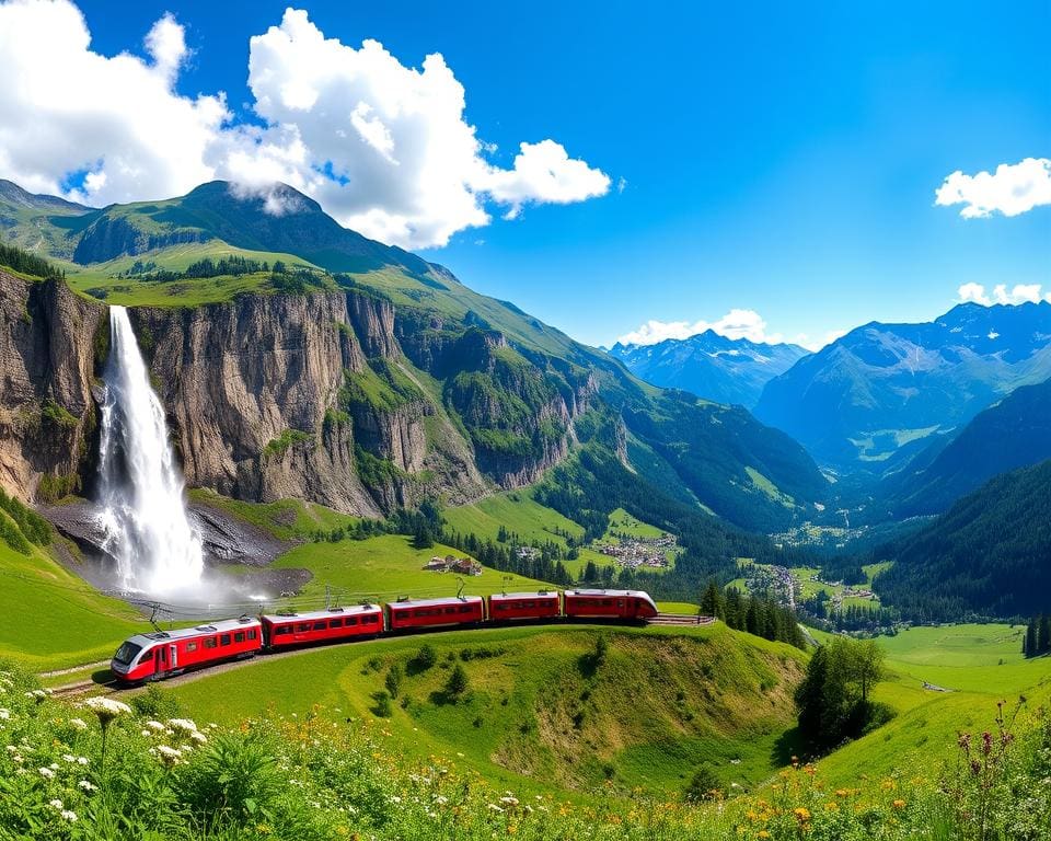 Lauterbrunnen und Jungfraubahn