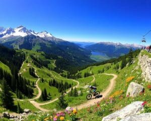 Lenzerheide: Bikepark-Abenteuer und Bergbahntouren