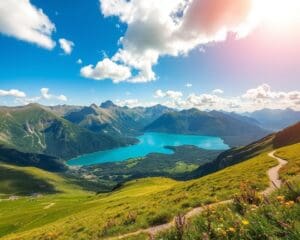 Les Orres: Wanderungen mit Blick auf den Lac de Serre-Ponçon