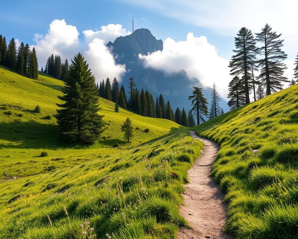 Leysin: Wandern im Schatten der Tour d'Aï