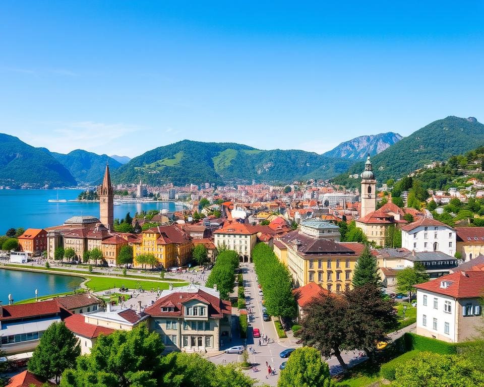 Lugano Sehenswürdigkeiten und Stadtatmosphäre