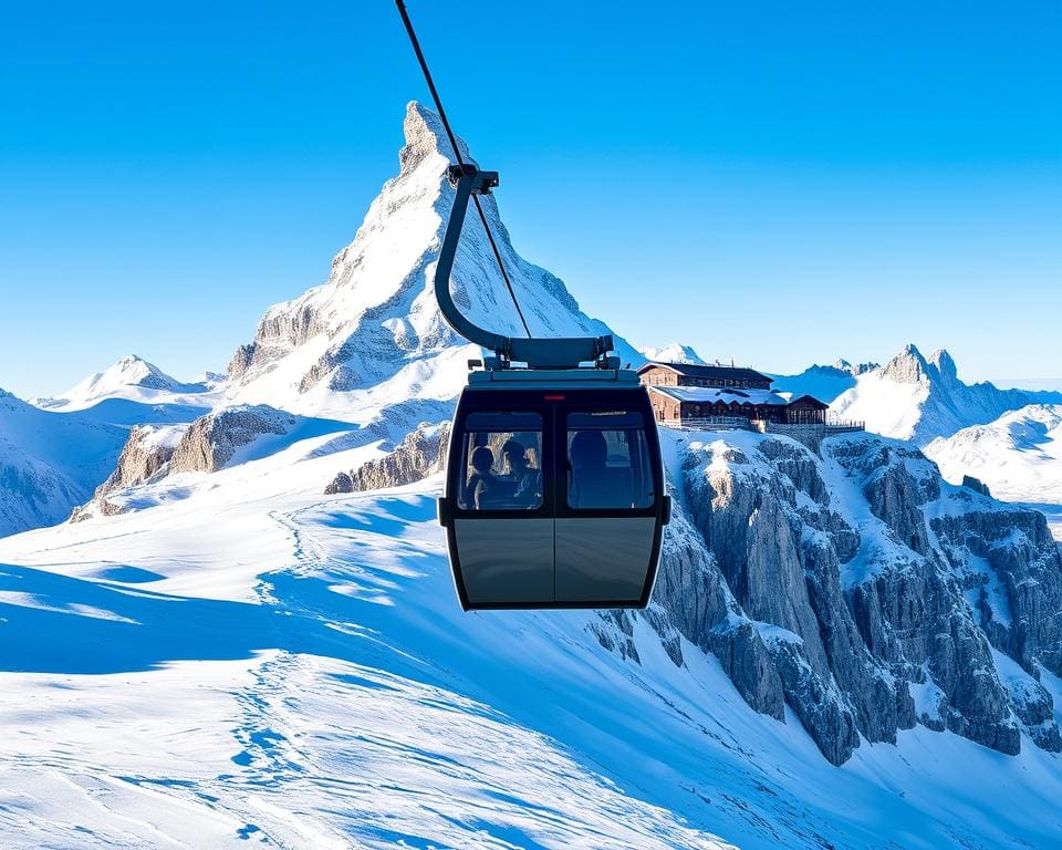 Matterhorn Seilbahn und Bergstation