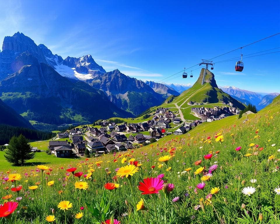 Mürren Schweizer Alpenregion