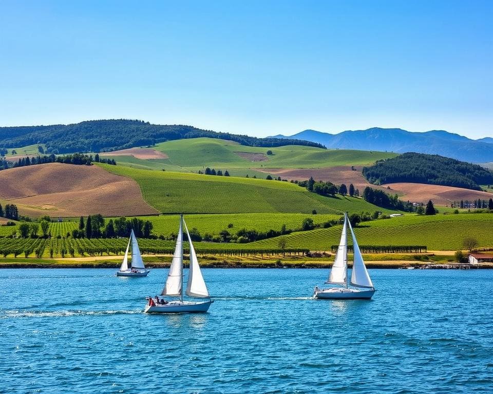 Neusiedl am See: Segeltörns und Weinverkostung