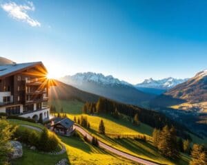 Oberlech: Elegante Hotels und Panoramablicke