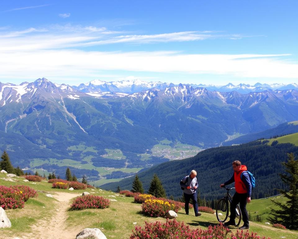 Outdoor-Aktivitäten und Wintersportmöglichkeiten in Crans-Montana