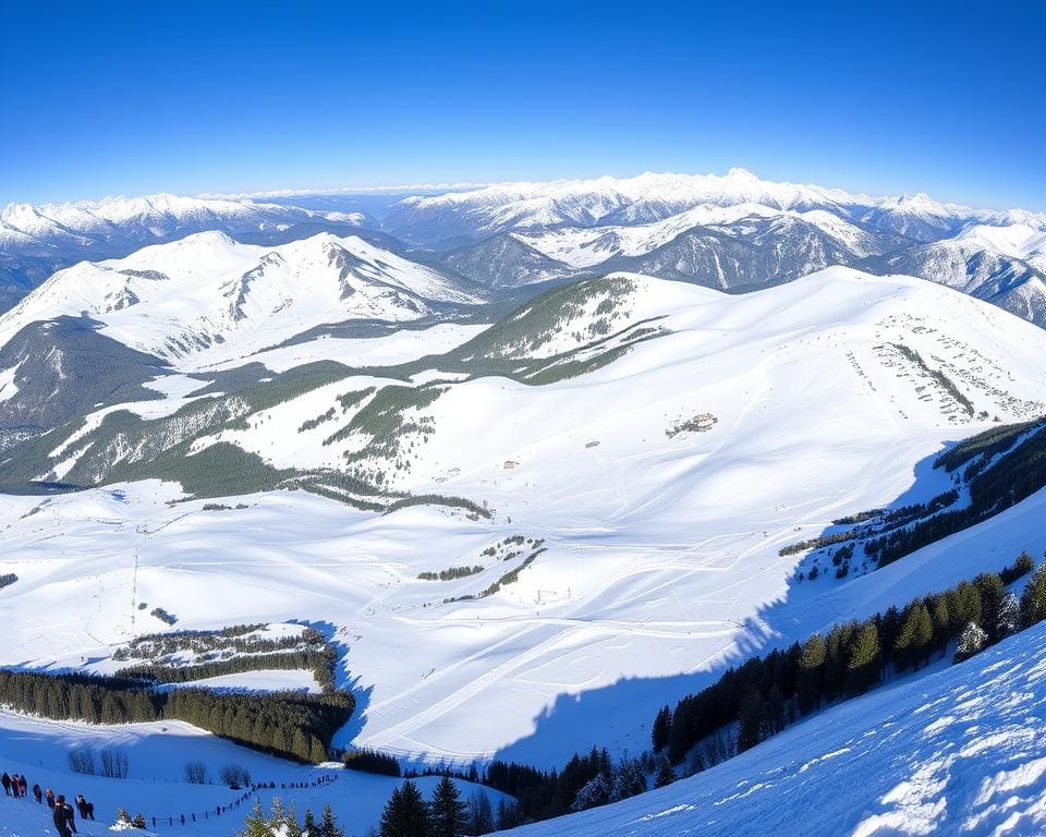 Pistenvielfalt in Les Deux Alpes