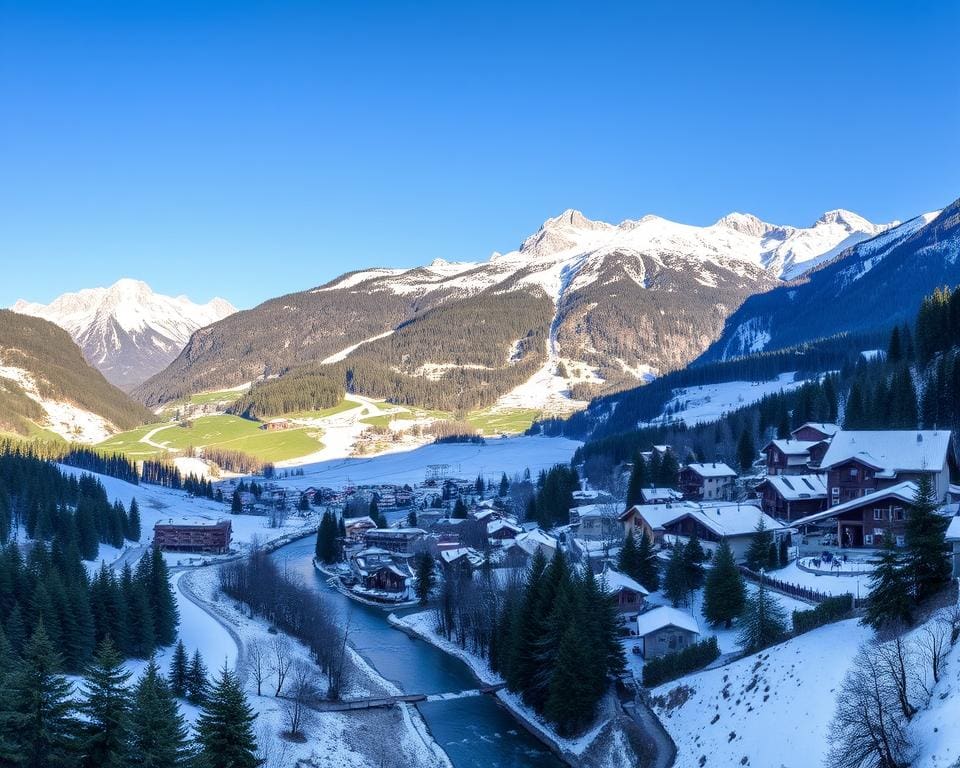 Pontebba in den Julischen Alpen