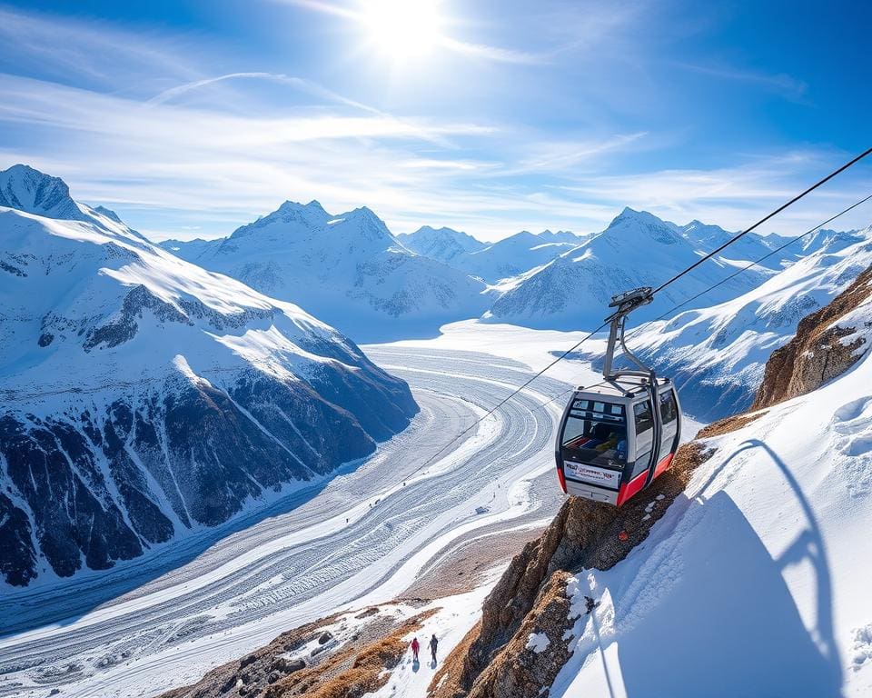 Pontresina: Gletscherabenteuer und Seilbahnfahrten