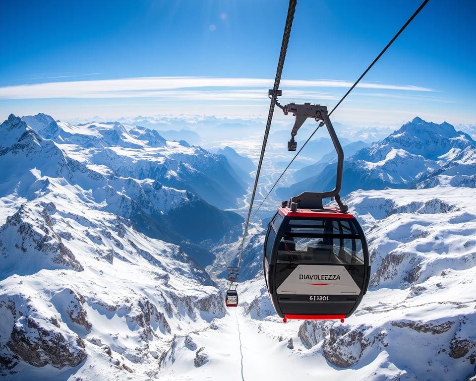 Pontresina: Mit der Diavolezza-Seilbahn auf Gletscherhöhe