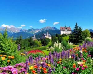 Reutte: Alpengarten und Burgenlandschaft