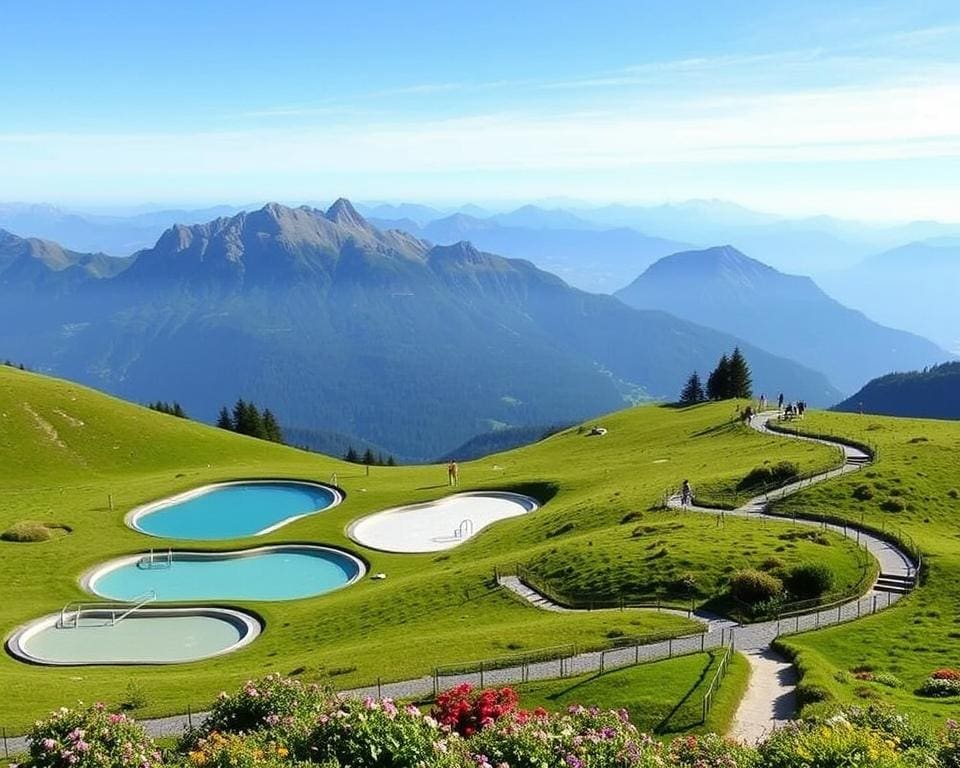 Rigi Kaltbad: Bergspaziergänge und Thermalbäder