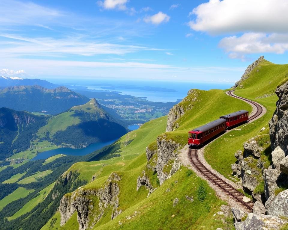 Rigi: Mit der ältesten Bergbahn Europas zum Gipfel