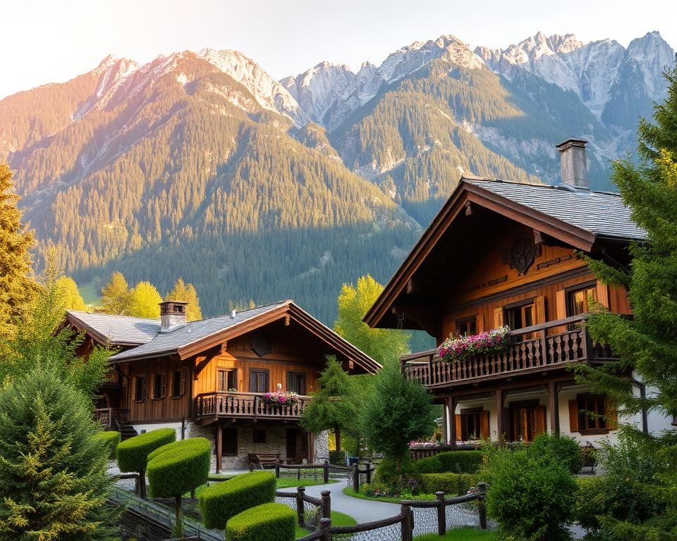 Saanen: Historische Chalets und Bergwanderungen