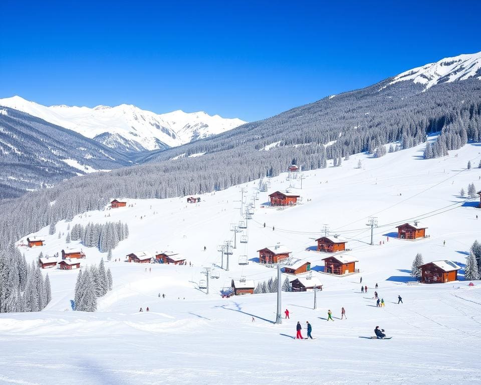 Saint-Chaffrey Seilbahnen für Wintersport