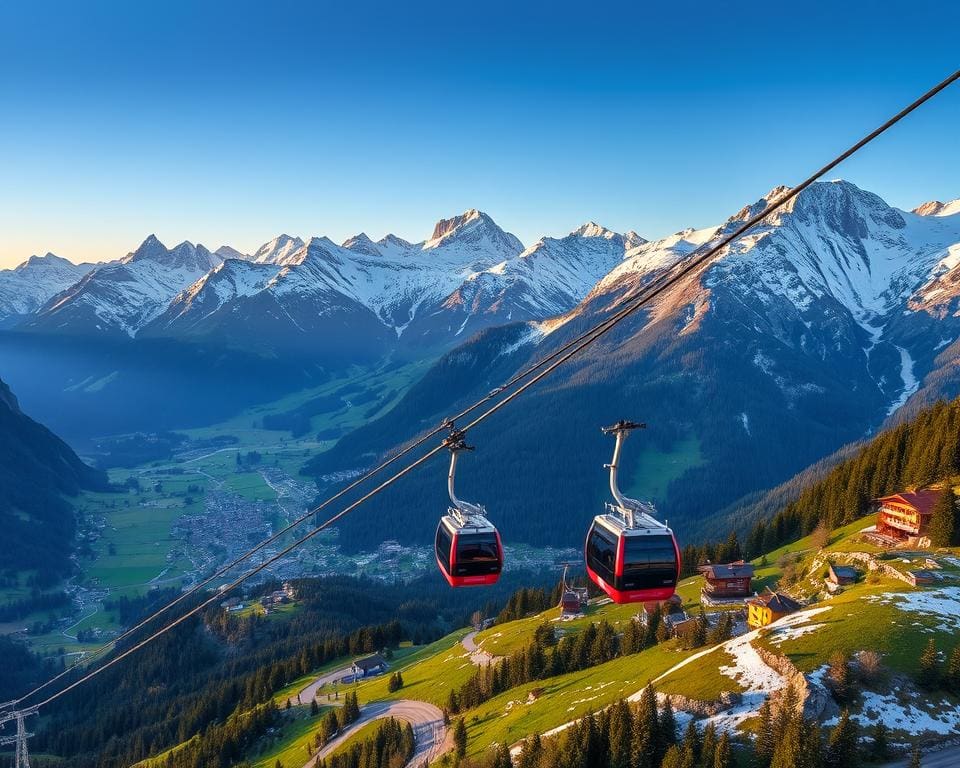 Saint-Martin-de-Belleville: Panoramabahnfahrten mit Alpenblick