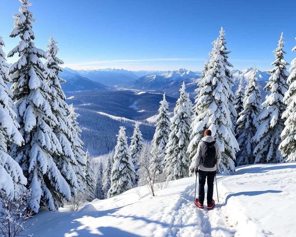 Schneeschuhwandern in Davos