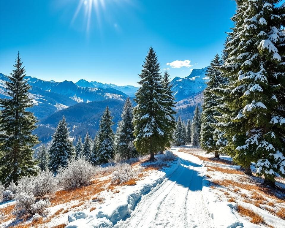 Schneewanderwege Leysin